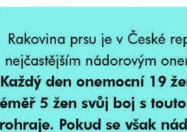 Nezůstaneš sama - karcinom prsou